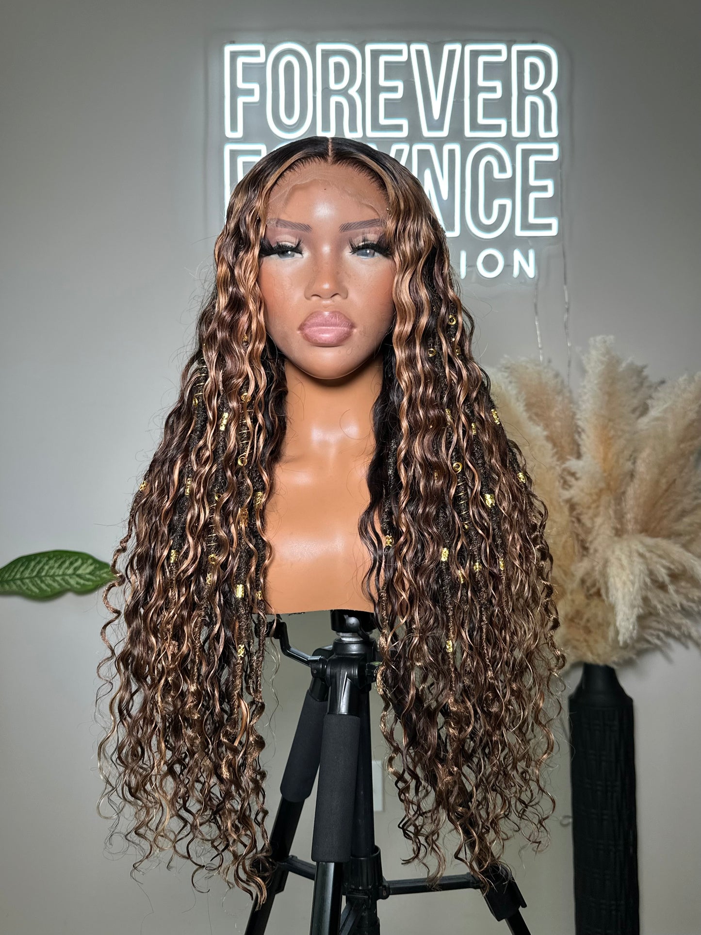 Mermaid Locs Wig - Highlighted