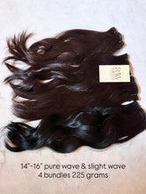 BUNDLE SET (3-4 bundle option) PURE WAVE 14”-15”