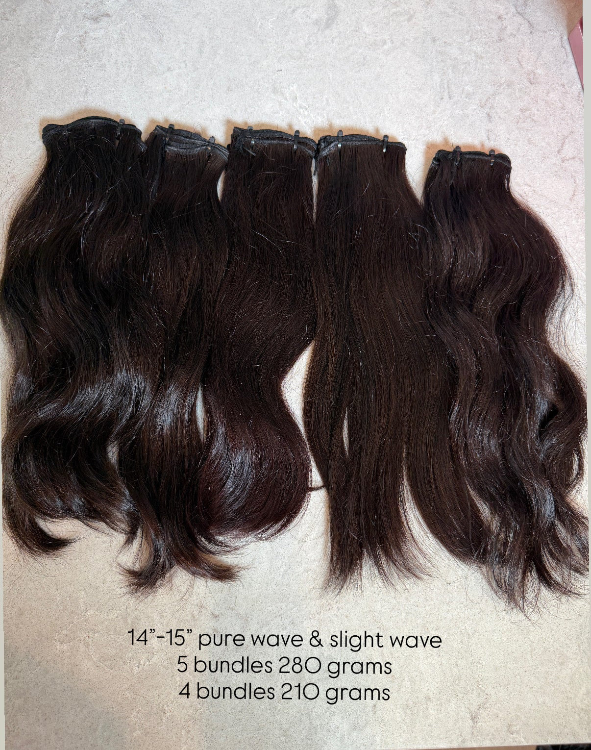 BUNDLE SET PURE WAVE & SLIGHT WAVE 14”-15”
