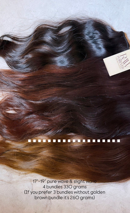 BUNDLE SET (3-4 bundle deal option) ST & PURE WAVE 17”-19”