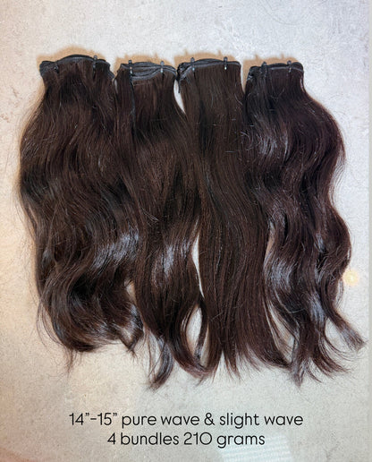 BUNDLE SET PURE WAVE & SLIGHT WAVE 14”-15”